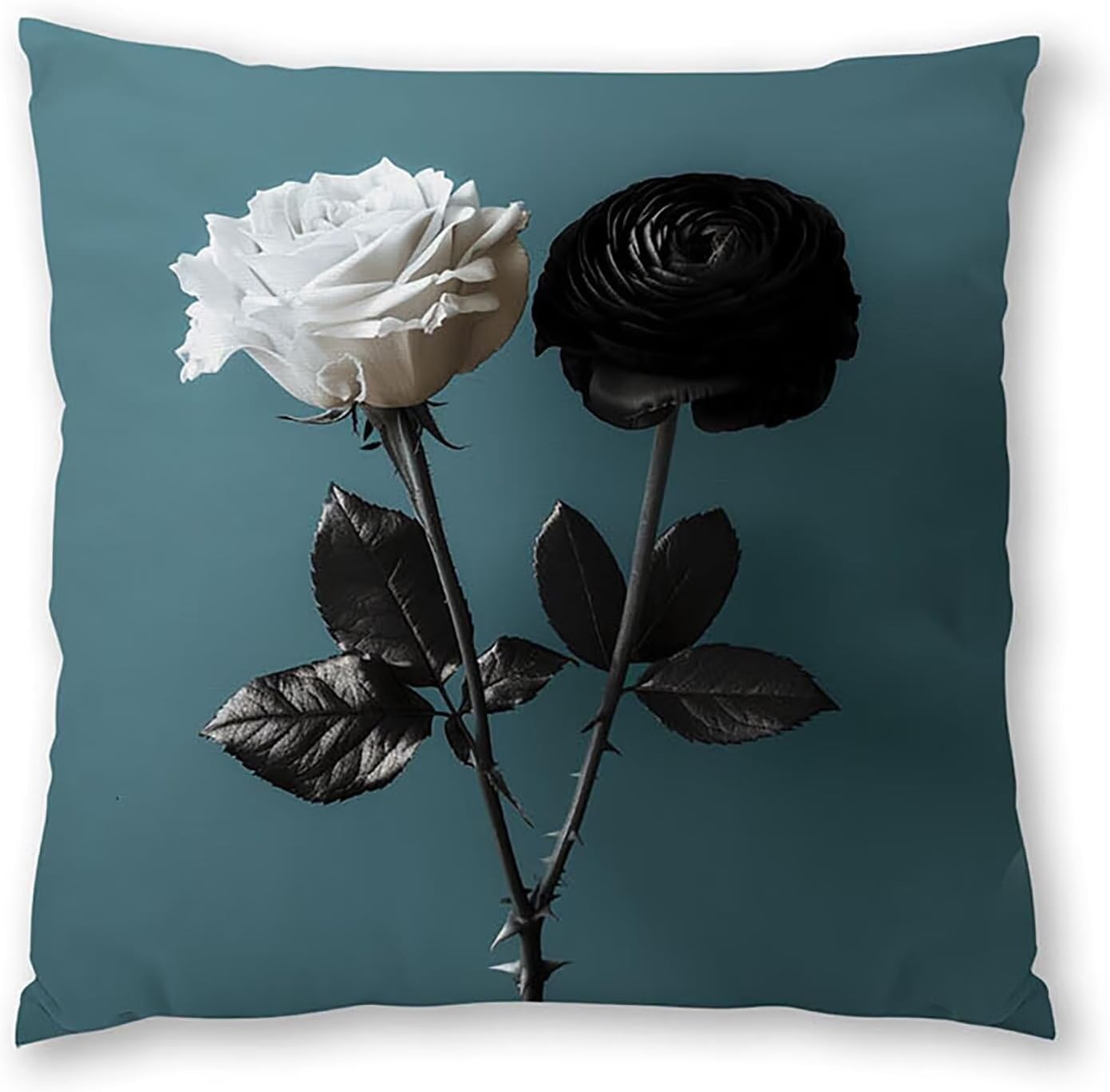 Simple Pillow Covers 30x30 inch, Grey Throw Pillow Covers, Set of 4 Outdoor Decorative Soft Velvet, Double-Sided Designs for Home Decor Living Room Decor, Gifts (Pillow Inserts Not Included) 5-1430