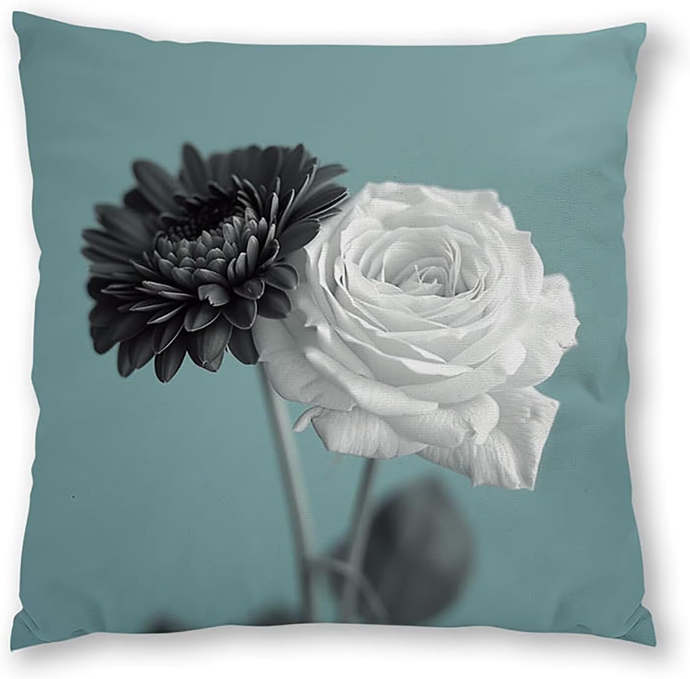 Simple Pillow Covers 30x30 inch, Grey Throw Pillow Covers, Set of 4 Outdoor Decorative Soft Velvet, Double-Sided Designs for Home Decor Living Room Decor, Gifts (Pillow Inserts Not Included) 5-1430