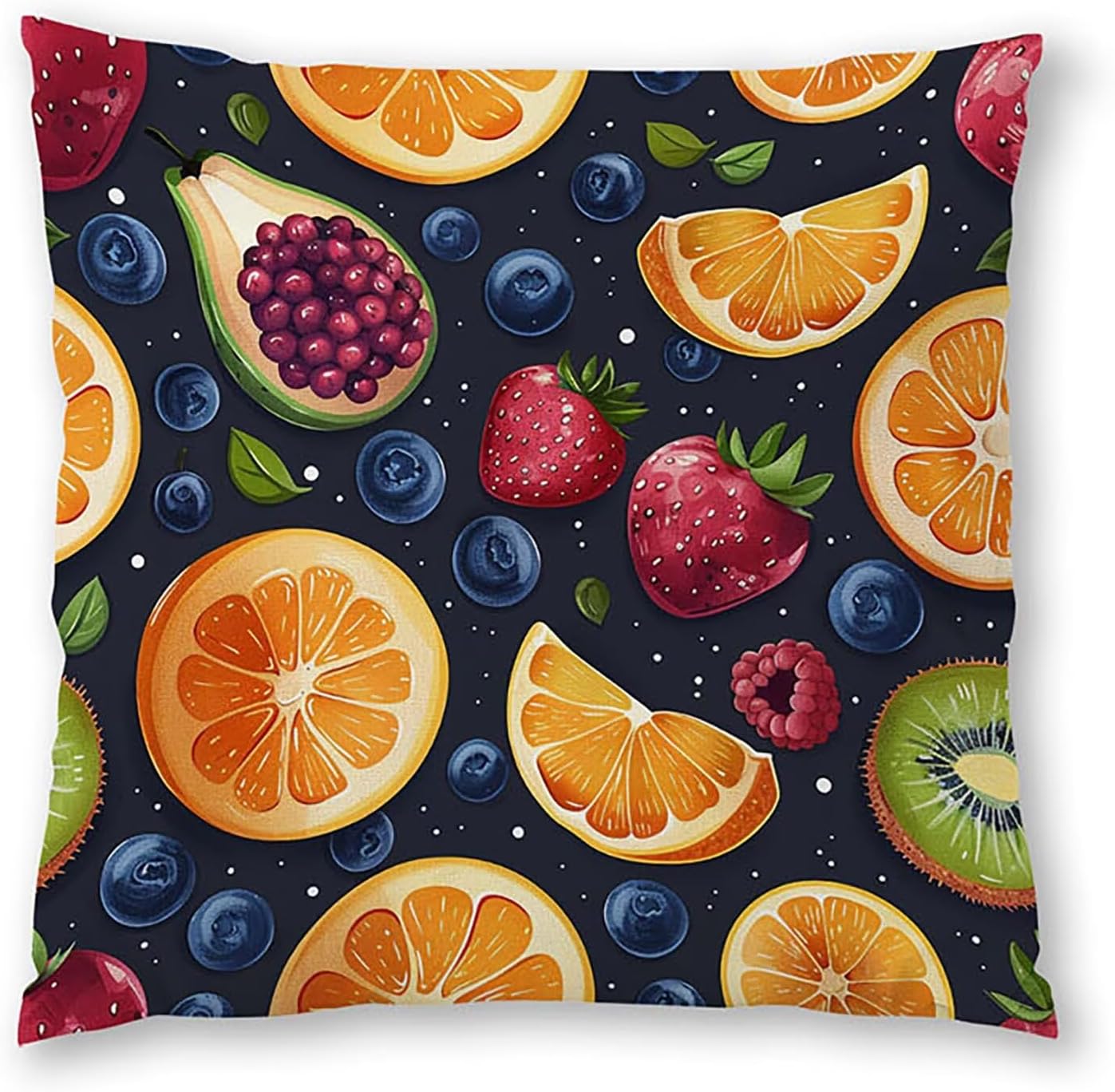 Simple Pillow Covers 30x30 inch, Color Throw Pillow Covers, Set of 4 Outdoor Decorative Soft Velvet, Double-Sided Designs for Home Decor Living Room Decor, Gifts (Pillow Inserts Not Included) 7-7278