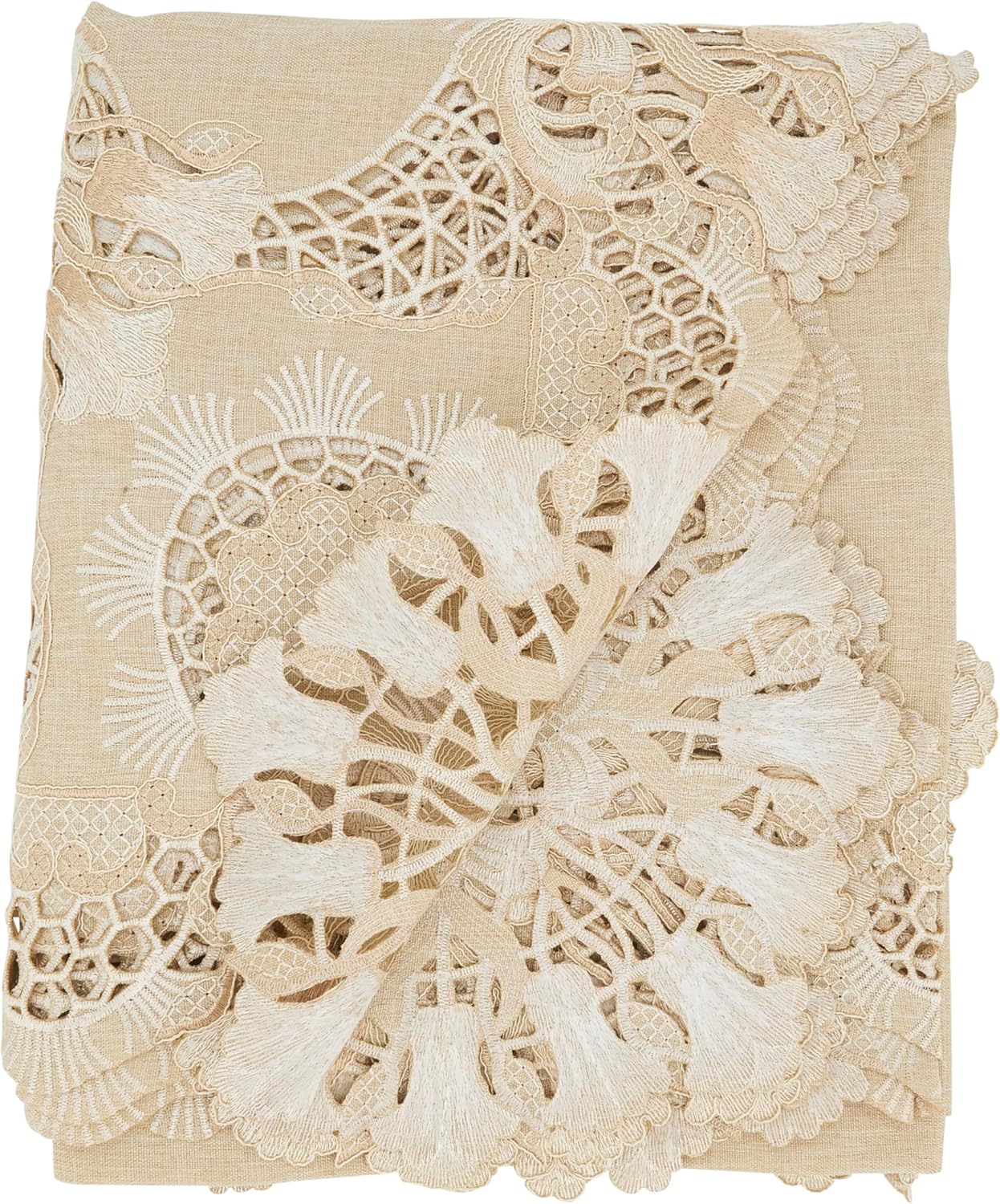 Saro Lifestyle Textured Wooden Bead